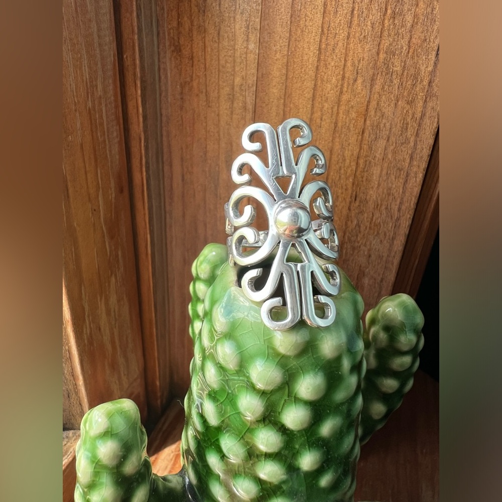 Sterling silver 925 ATI Mexico size approx. 7 - Picture 6 of 7